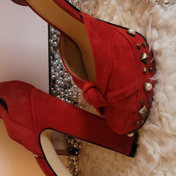 Guess Womens Kenzie2 Open Toe Ankle Strap Classic Pumps - Picture 2 of 8